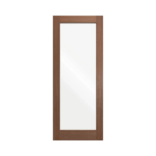 1 Lite Timber And Glass Internal Door -  Meranti