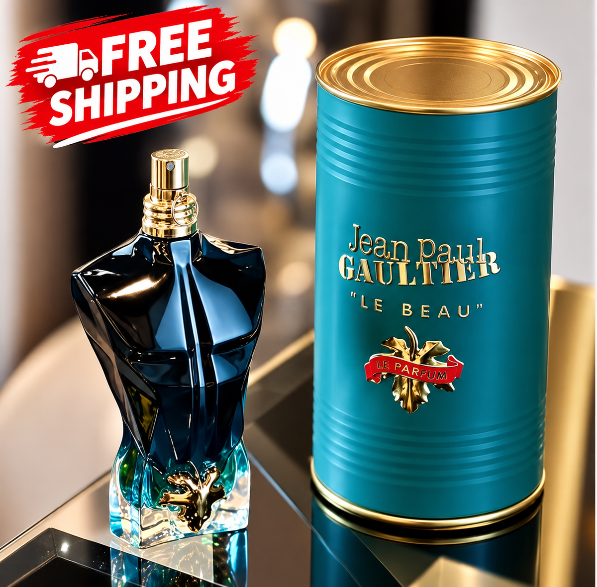 Jean Paul Gaultier Le Beau Eau de Toilette for Men – 125ml / 4.2 fl oz