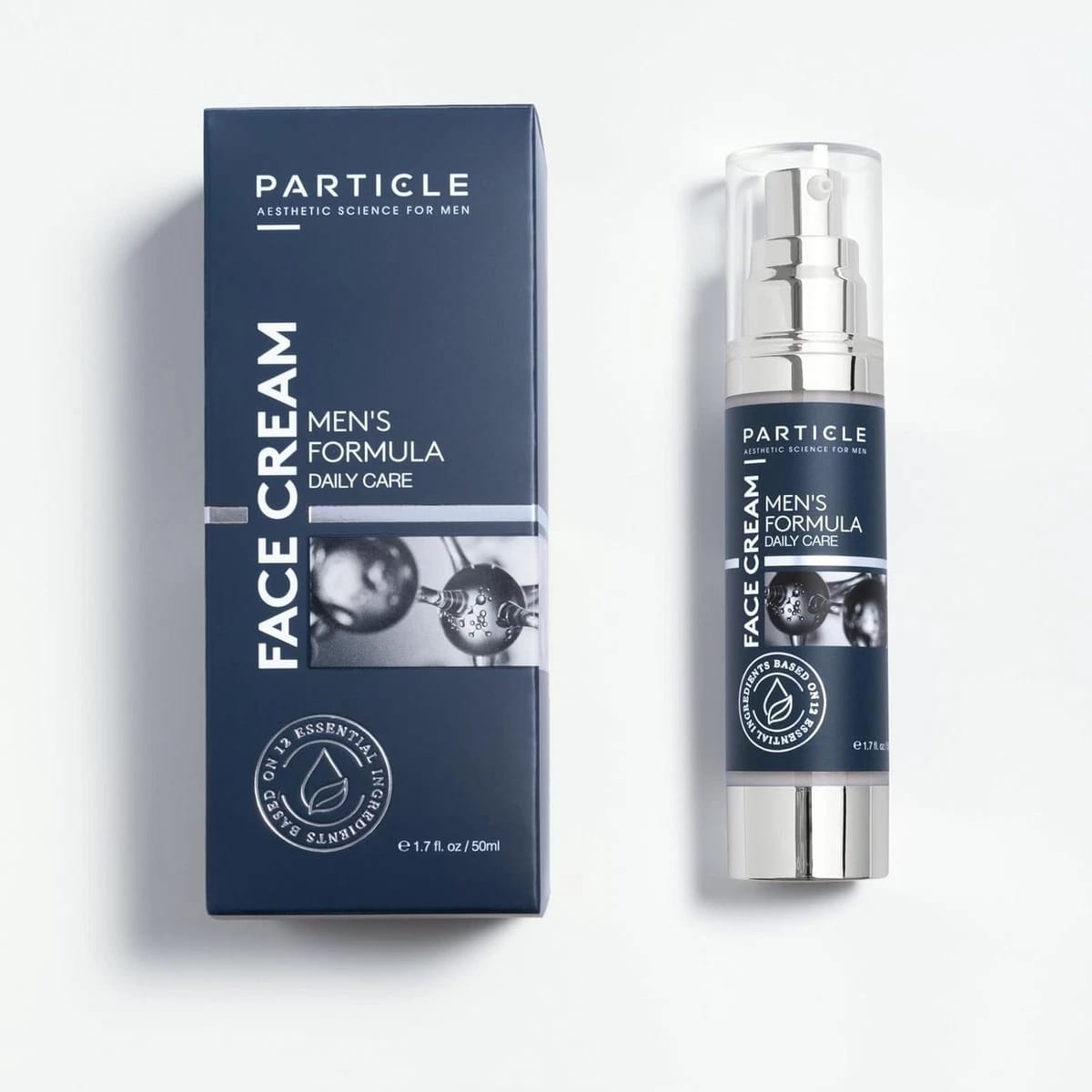 Particle Men’s Face Cream – Men’s Formula Daily Care 6-in-1 Moisturizer, 50ml / 1.7 fl oz