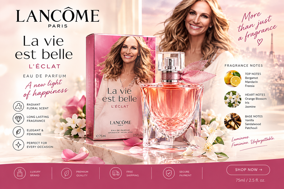 Lancôme La Vie Est Belle L'Éclat Eau de Parfum for Women 75ml / 2.5 fl oz
