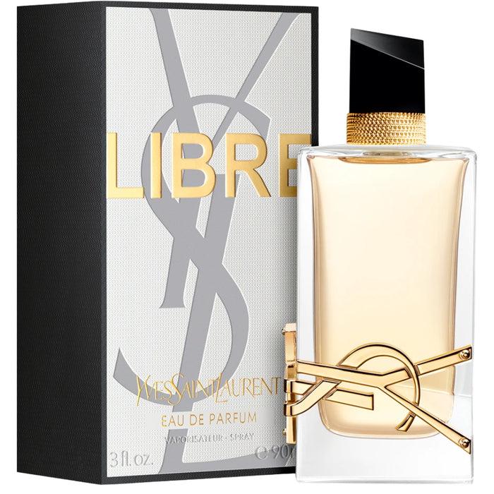 Yves Saint Laurent YSL Libre Eau de Parfum for Women with Luxury Gold Glass Perfume Bottle and Original Packaging