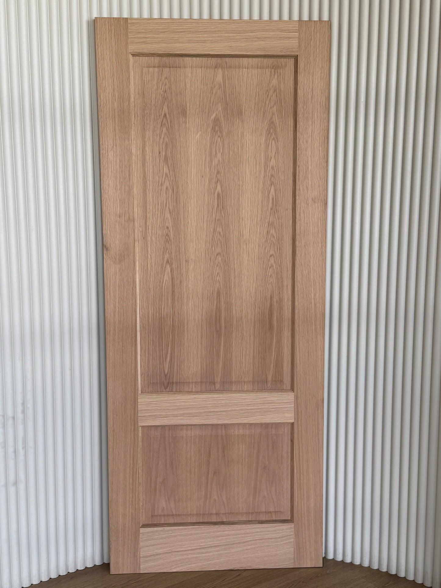 Provence 2 Panel White Oak Internal Door