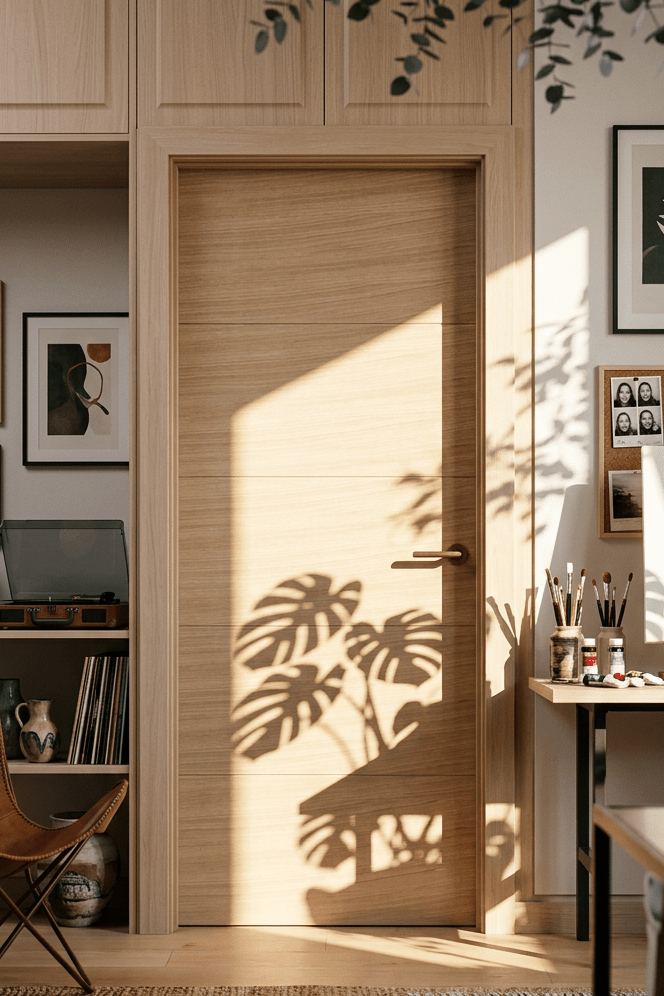 Santador White Oak Internal Door