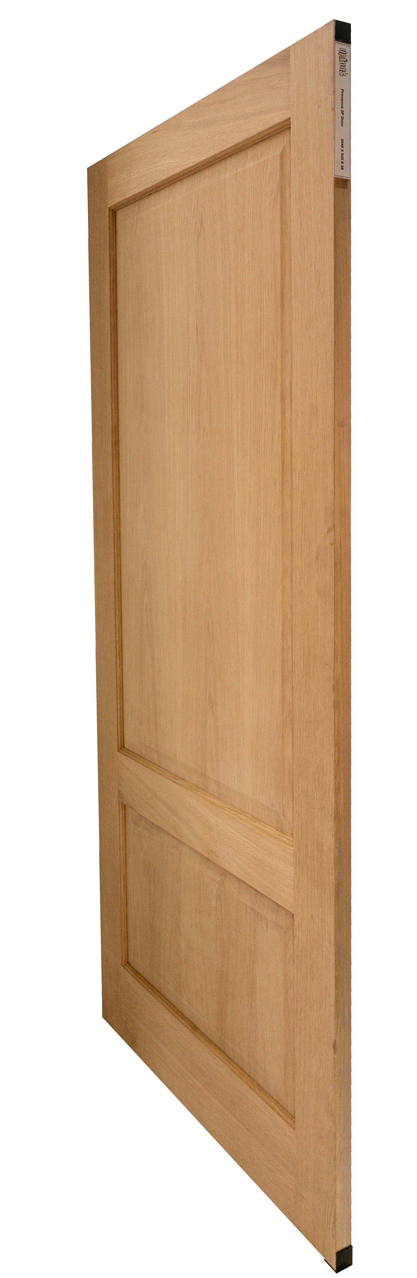 Provence 2 Panel White Oak Internal Door