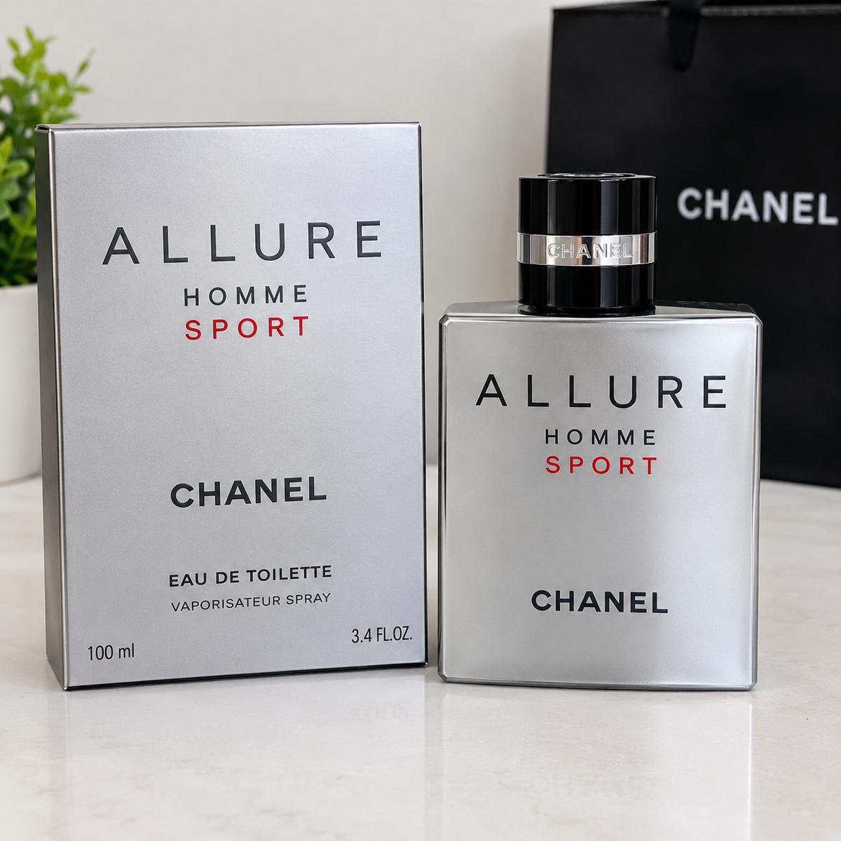 Allure Homme Sport Eau de Toilette 100ml – Men’s Fragrance