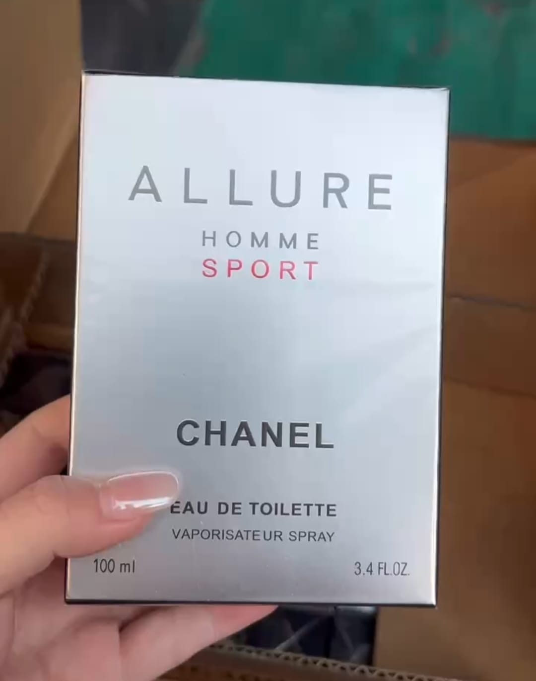 Allure Homme Sport Eau de Toilette 100ml – Men’s Fragrance