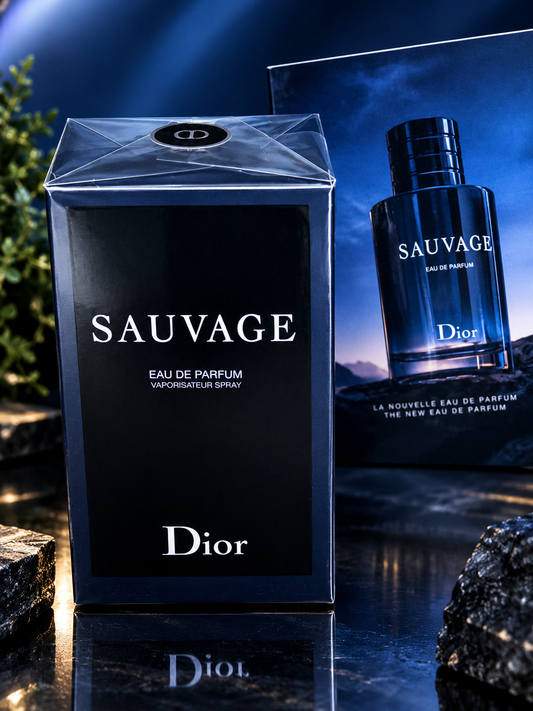 Dior Sauvage Eau de Parfum for Men – Citrus & Vanilla Fragrance