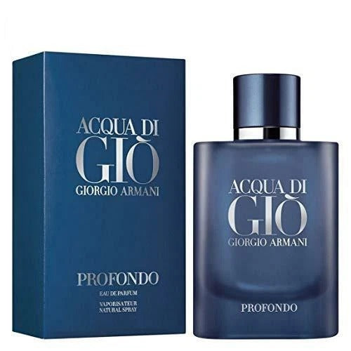 Giorgio Armani Acqua di Giò Profondo Eau de Parfum for Men – Luxury Aquatic Fragrance – New in Box