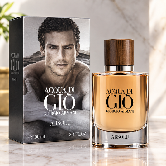 Giorgio Armani Acqua di Giò Absolu Eau de Parfum for Men 3.4 FL OZ 100 ml