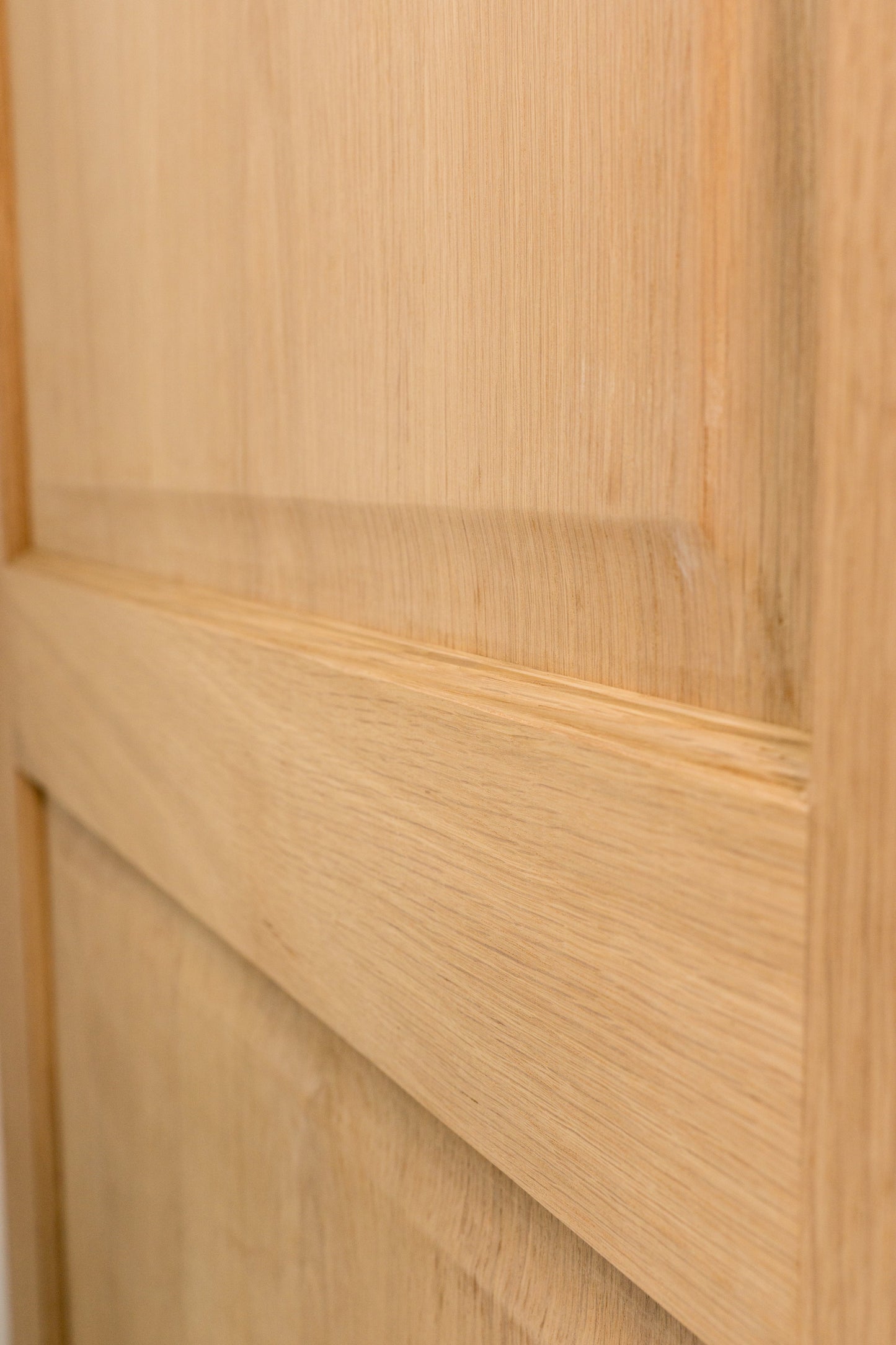 Provence 2 Panel White Oak Internal Door