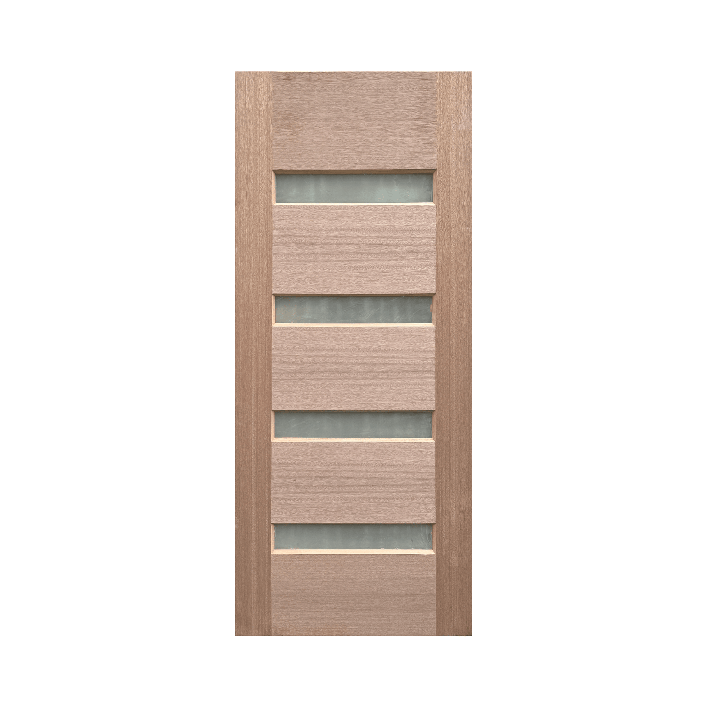 Meranti 4 Lite Panel Front Door - Shield Doors & Windows